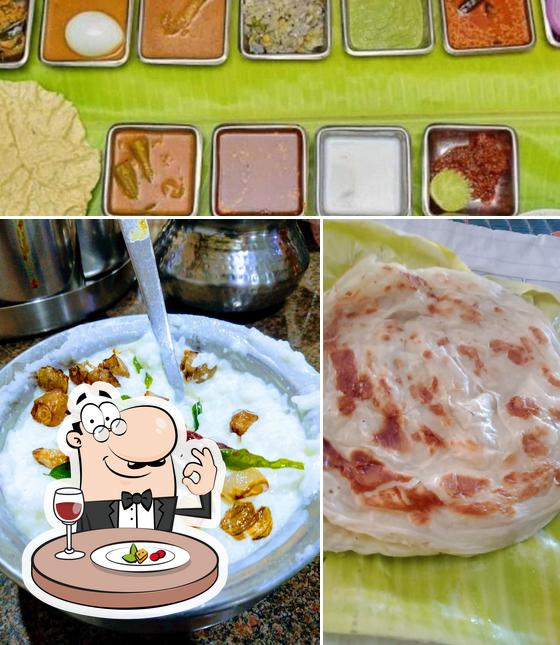 Food at Ponni Restaurant