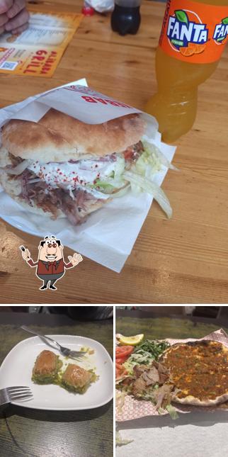 Panino con maiale stirato al Ali Baba Grill