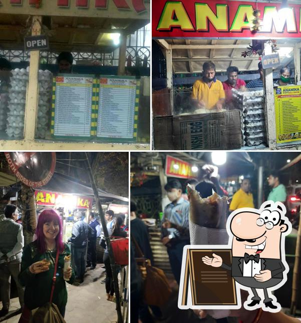 The exterior of Anamika Rolls