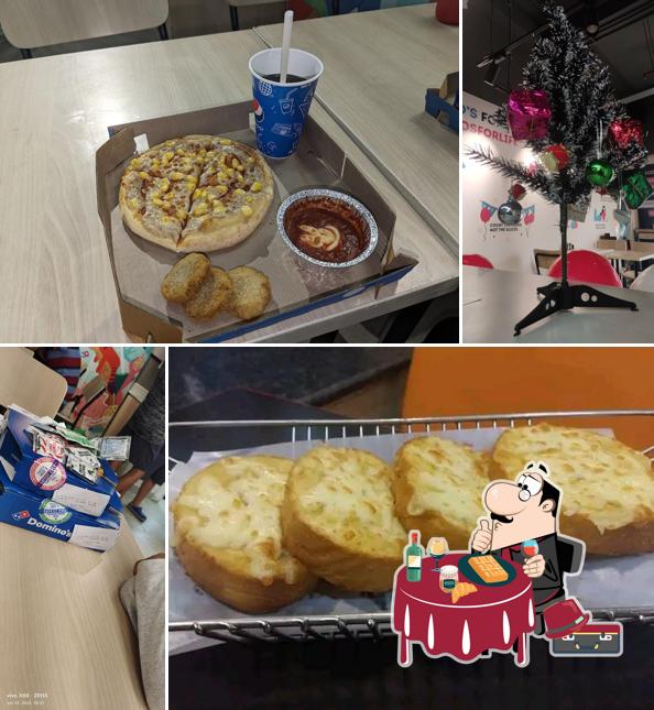 Waffles at Domino's Pizza Mahabhairab, Tezpur