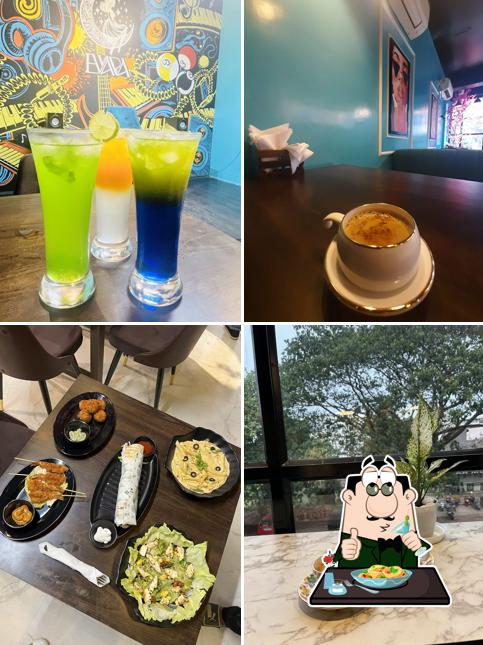 Food at EVVARA Cafe