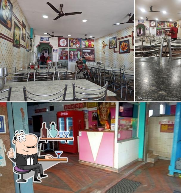 The interior of Hotel Ramana