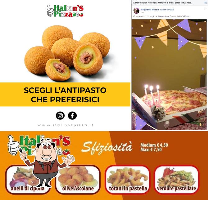 Cibo al PIZZERIA Italian's Pizza