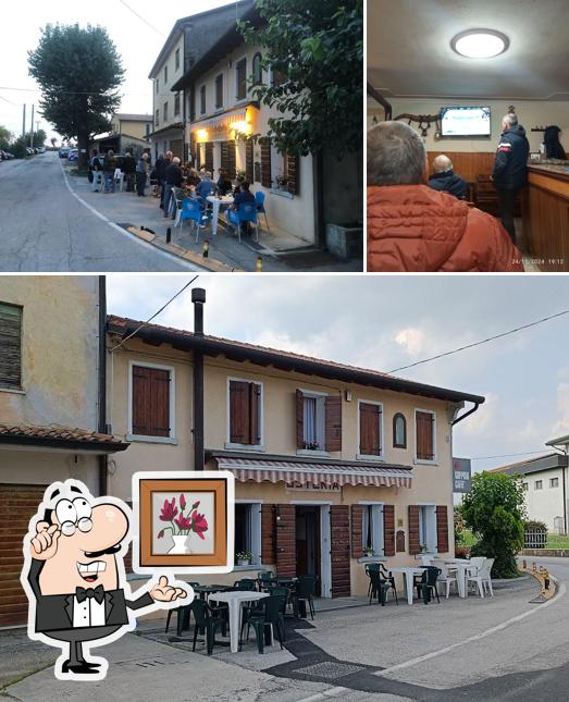 Tra le varie cose da Osteria da Meneghin di Durante Teresa si possono trovare la interni e esterno