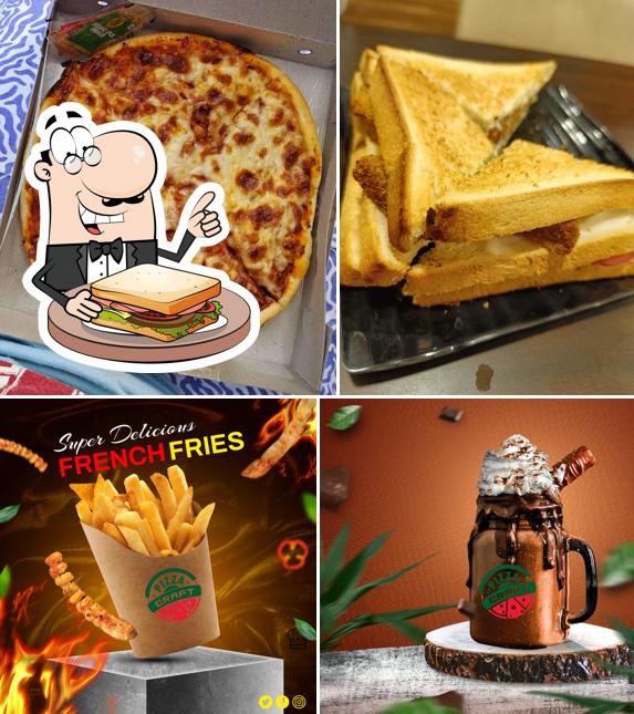 Grilled cheese sandwich at PIZZA CRAFT