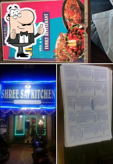 See this picture of Shree Sai Kitchen