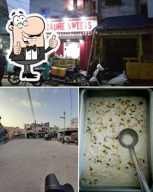 Here's a pic of Shri Radhe Sweets