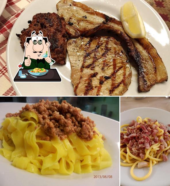 Platti al Trattoria Ruzzenente