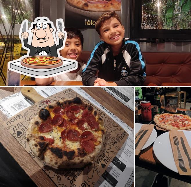 Experimente diferentes tipos de pizza