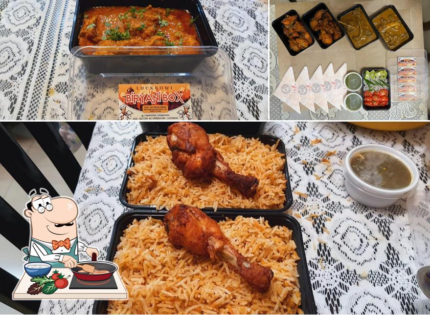 Chicken curry at Biryani box