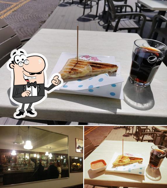 Gli interni di Caffè Commercio