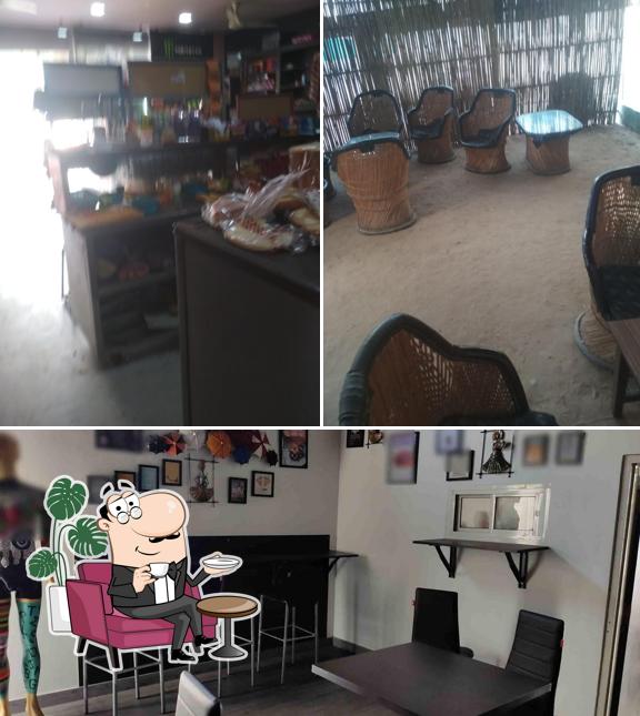 The interior of Eats N Treats