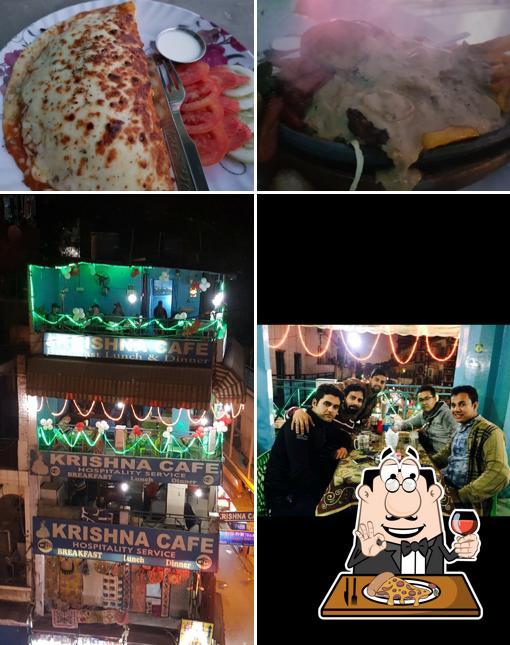 Pick various types of pizza