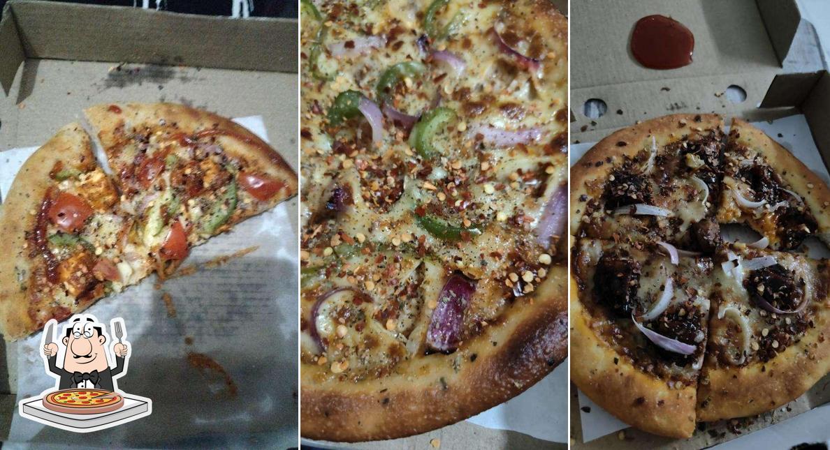 Pick different kinds of pizza