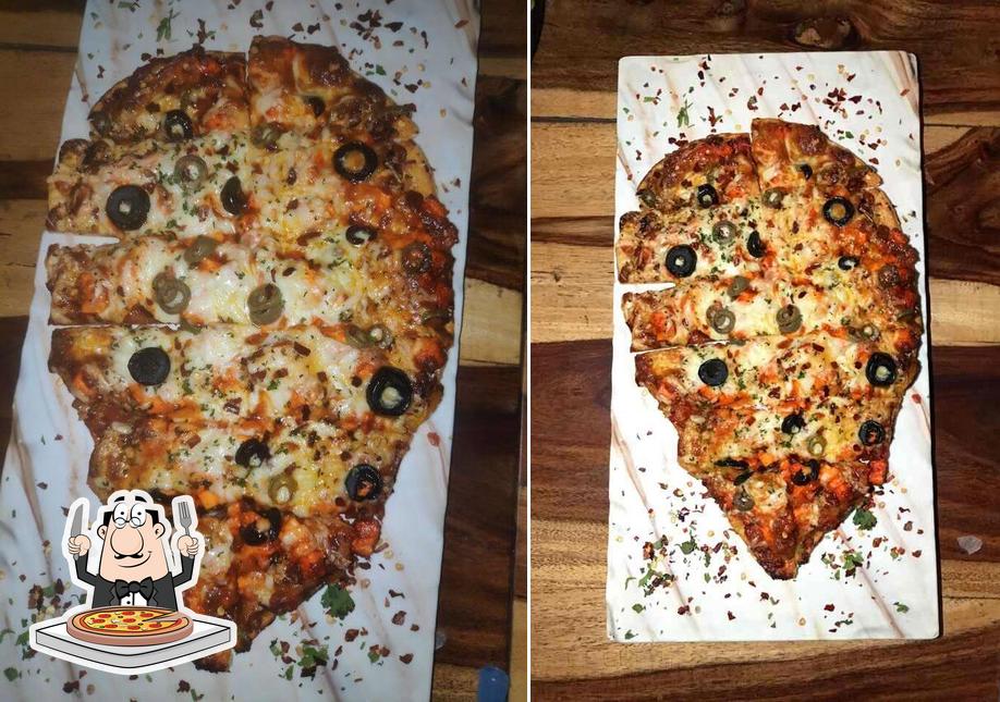 At Peg’s & Pipe’s, you can try pizza