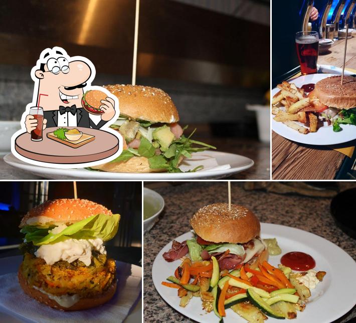 Ordina un hamburger a Blue House
