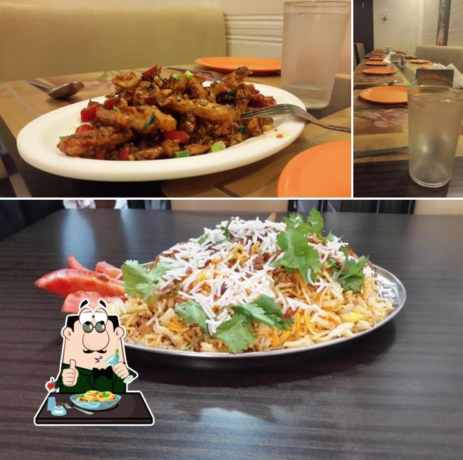 Food at Ammachi's Cafe