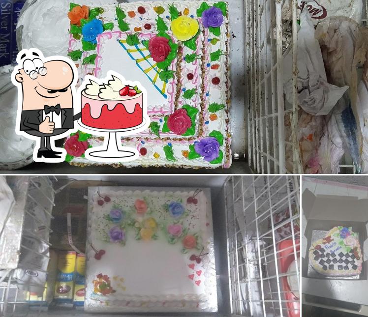 Red velvet cake at Banglor bakery