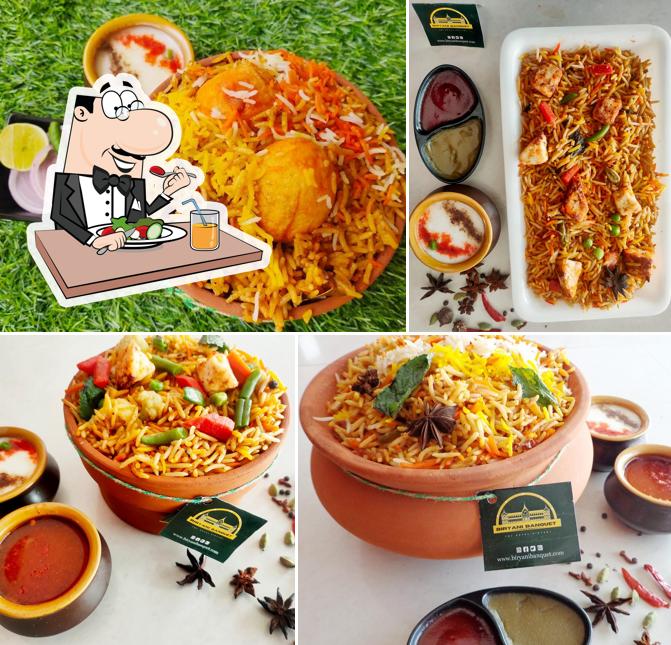 Food at Biryani Banquet