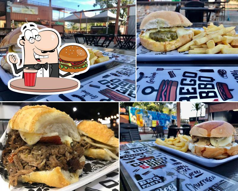 Os hambúrgueres do Grego & BBQ irão saciar diferentes gostos