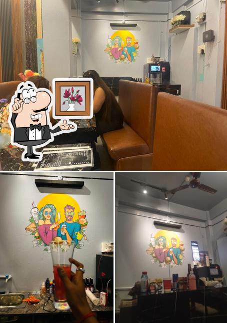 The interior of Cafe Decor