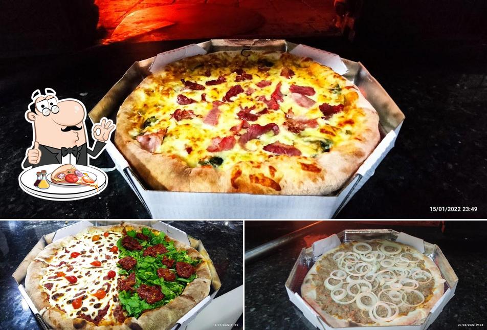 Experimente pizza no Don Dericon pizzaria