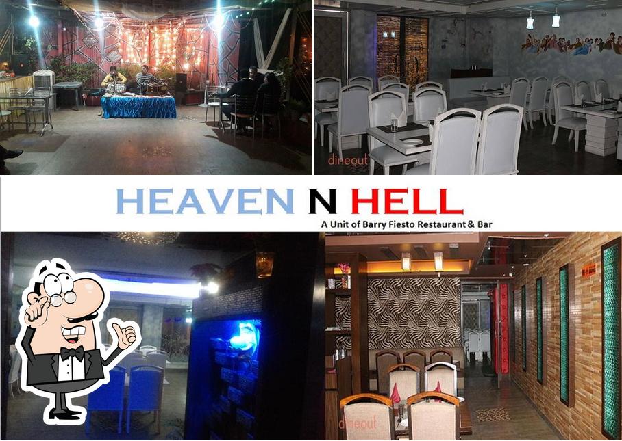 The interior of Heaven N Hell