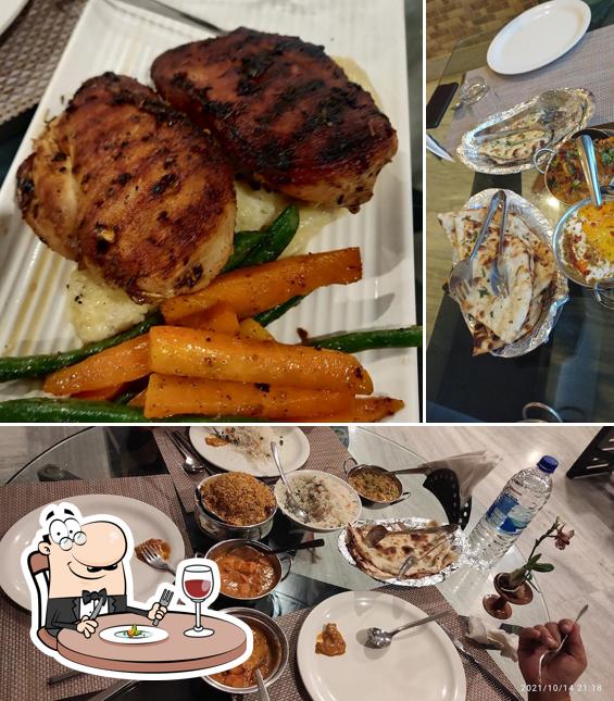 Food at Hotel Lake Shilloi