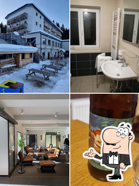 Gli interni di Hotel Pokljuka