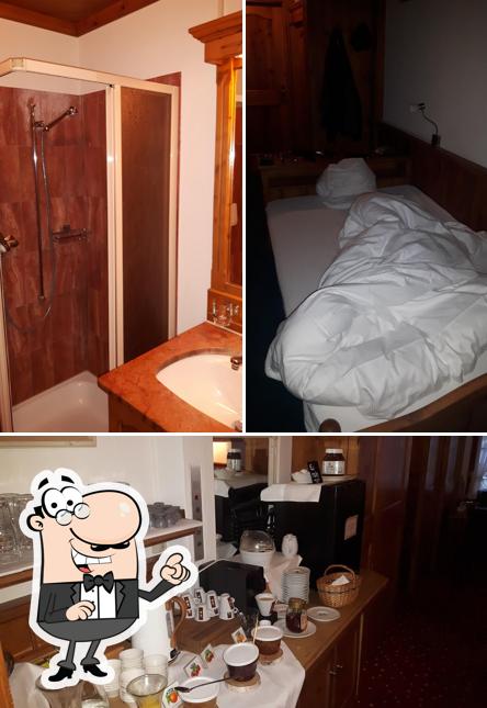 Gli interni di Hotel zum Kreuz