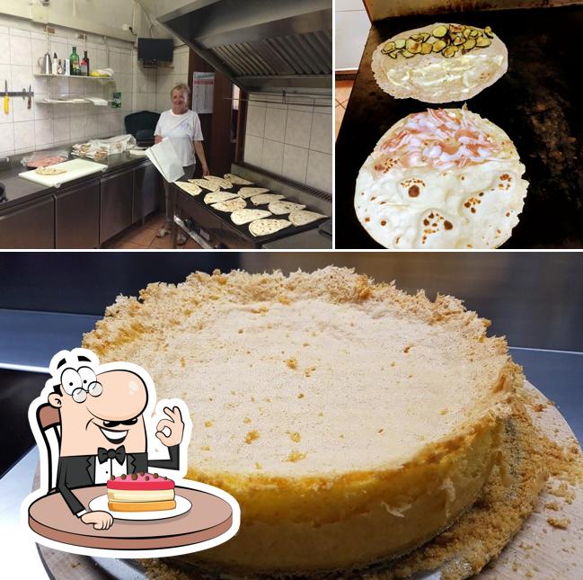 Cheesecake al Piadineria Antica Romagna Di Santi Roberto