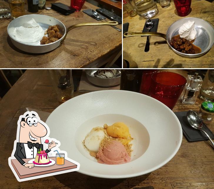 Ristorante La Clochette serve un'ampia varietà di dessert