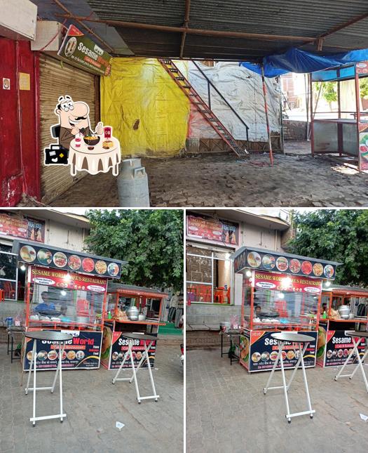 The restaurant's food and interior