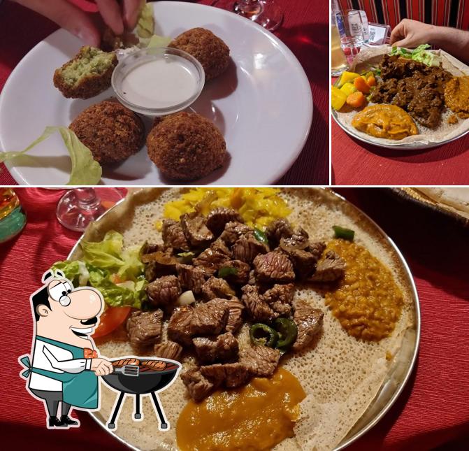 Scegli i un pasto a base di carne a Africa