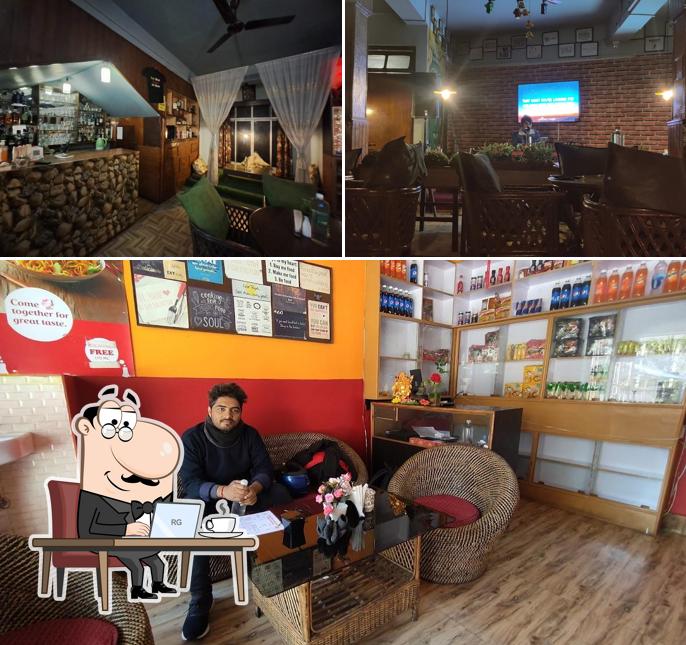 The interior of Lounge 88 Rooftop