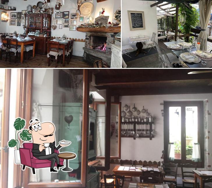 Dai un'occhiata agli interni di Osteria del Valico