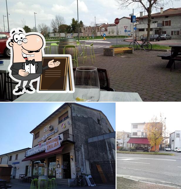 Gli esterni di Bar Albergo Trattoria Ai Tigli