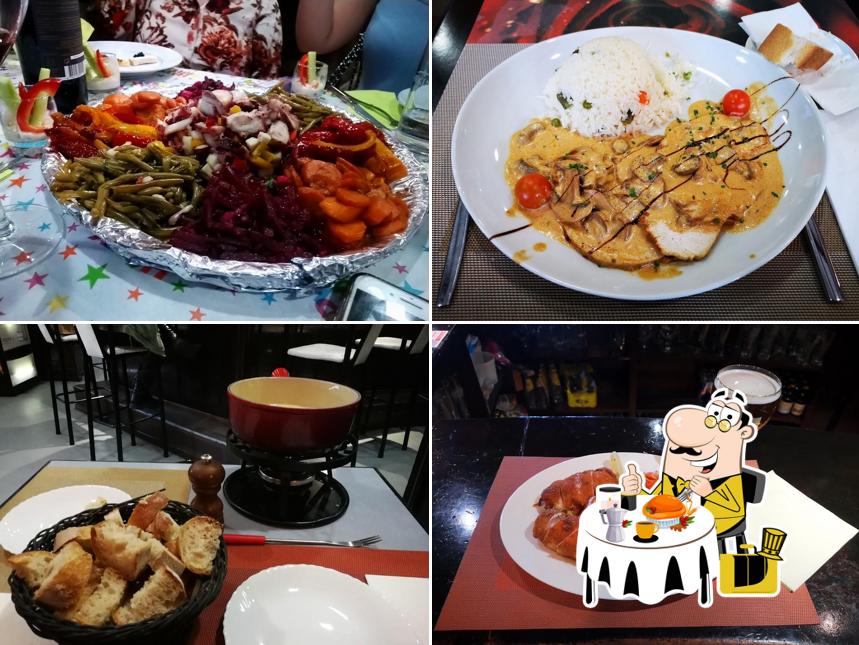 Cibo al Pub De La Gare