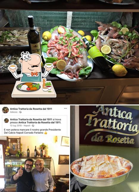 Dai un’occhiata alla foto che raffigura la cibo e bevanda di Antica Trattoria da Rosetta