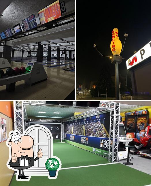 La foto della esterno e cibo di Bowling Leonessa