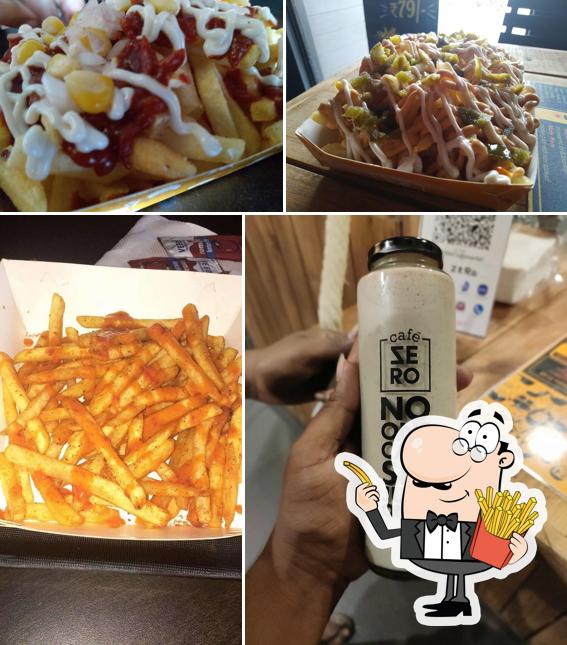 Taste French fries at Cafe Zero