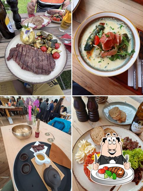 Bistecca al Restaurant Camping Davos Munts
