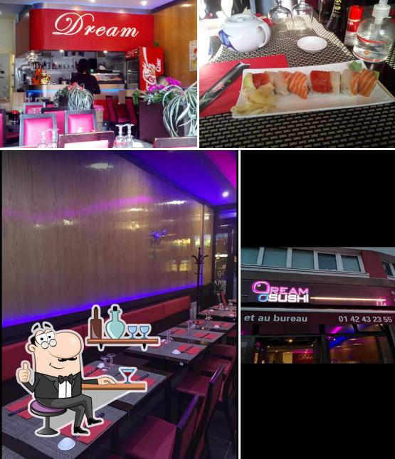 L'intérieur de Dream sushi