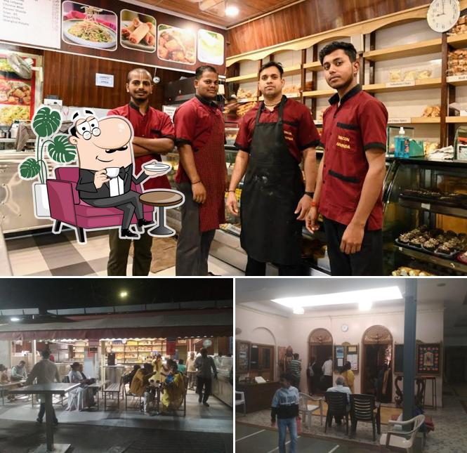 The interior of Govinda's restaurant (ISKCON CAMP)