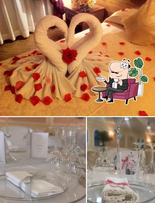 Dai un'occhiata agli interni di Hotel La Perla Ristorante L'Ostricaro