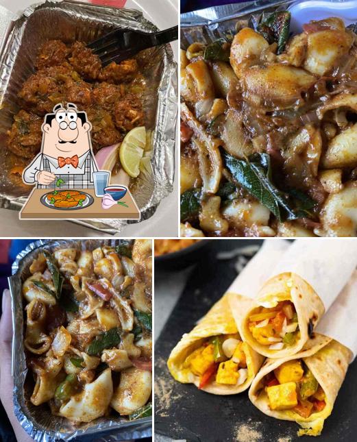 Chicken wings at Lb Frankie Rolls & More