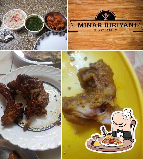 Pick pizza at Minar Biriyani
