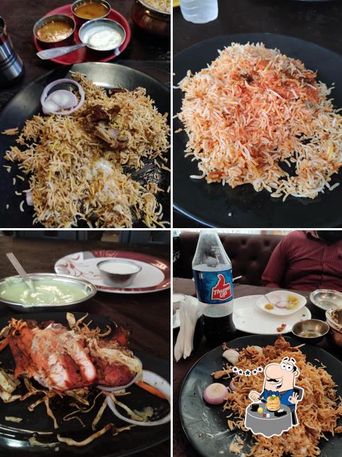 Meals at Mughal Biryani Palace