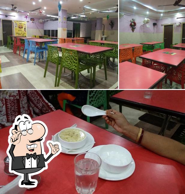 The interior of Queen The Family Restaurant