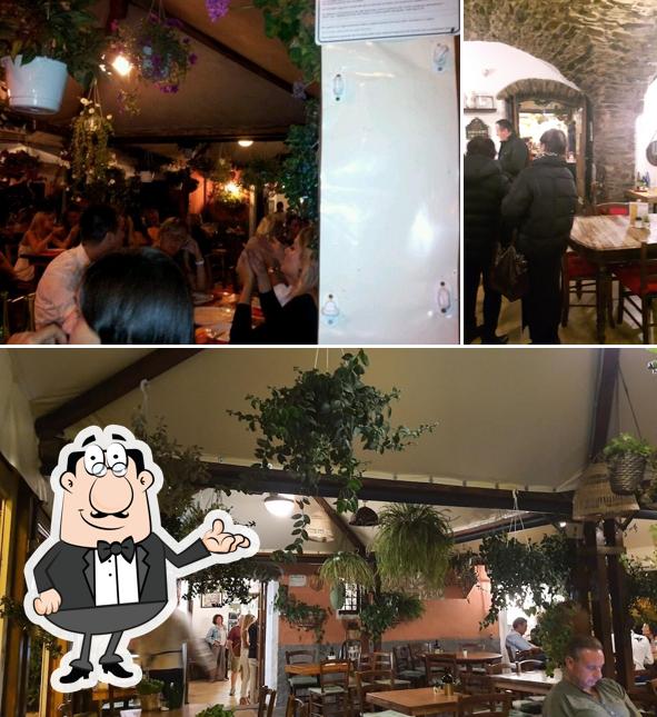 Gli interni di Oasi La Pizza